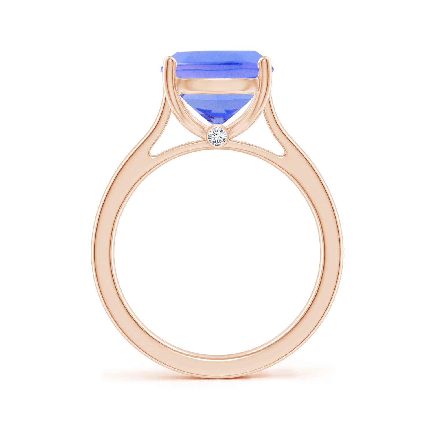 AA - Tanzanite / 3.83 CT / 14 KT Rose Gold