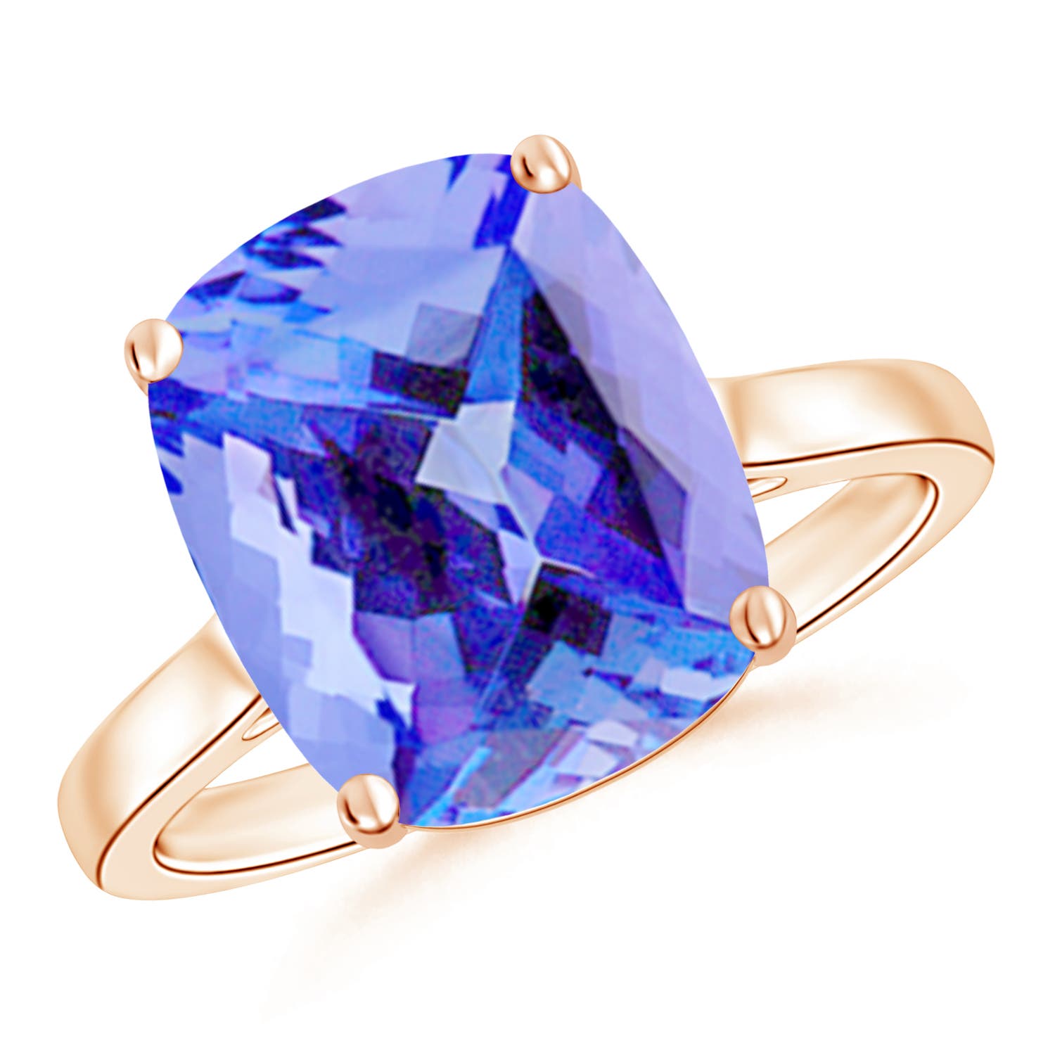 AA - Tanzanite / 4.54 CT / 14 KT Rose Gold