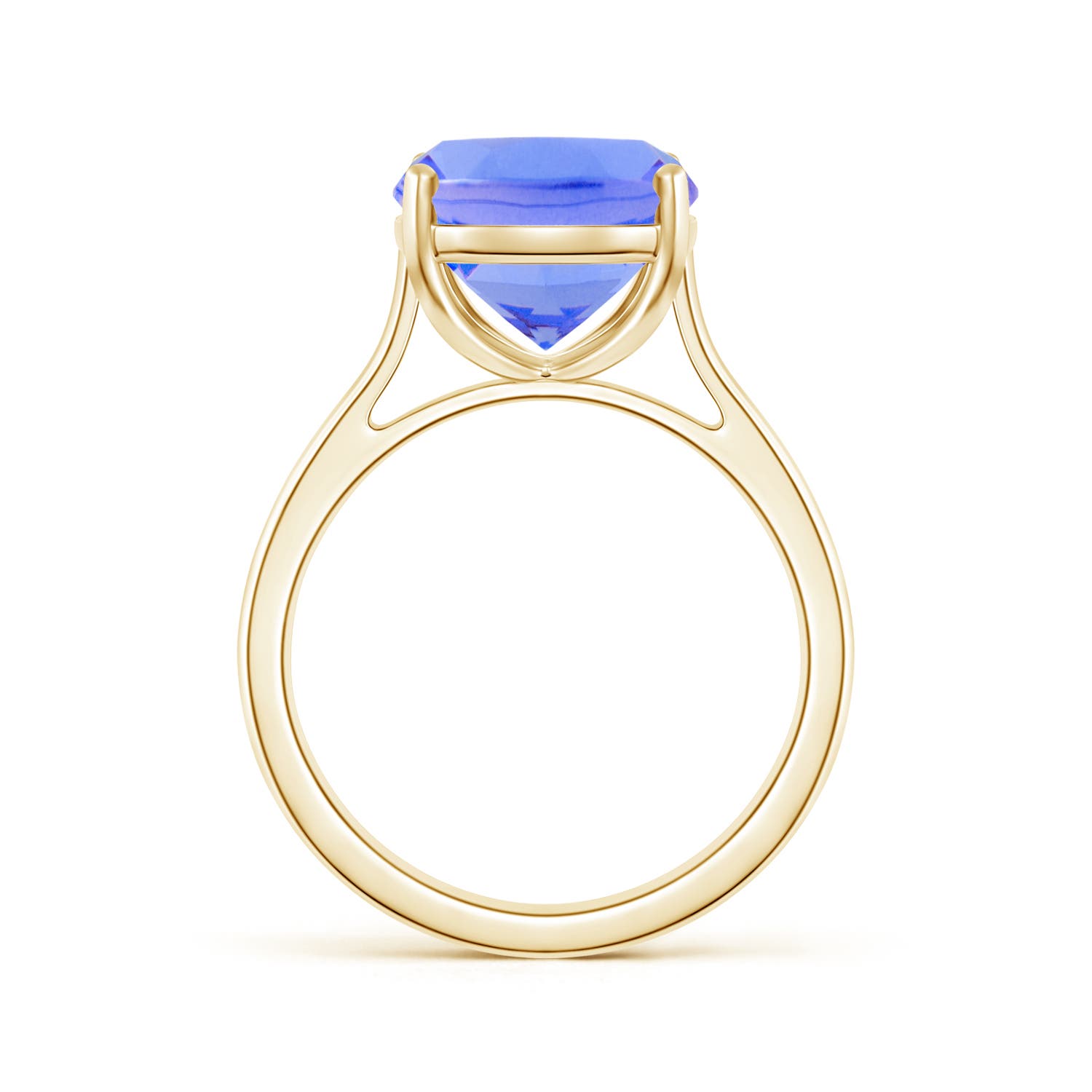 AA - Tanzanite / 4.54 CT / 14 KT Yellow Gold