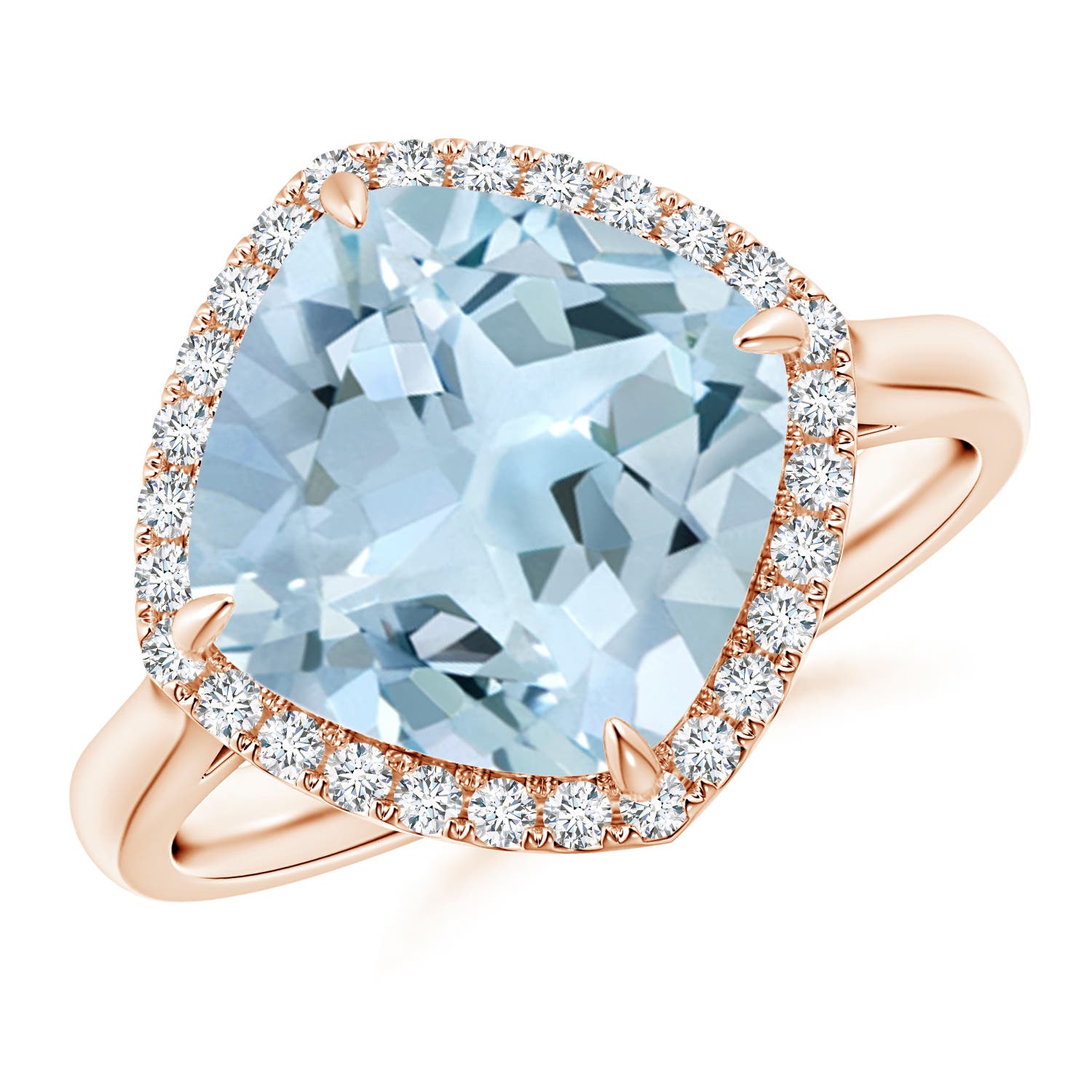 AA - Aquamarine / 3.72 CT / 14 KT Rose Gold