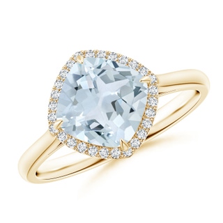 Cushion A Aquamarine
