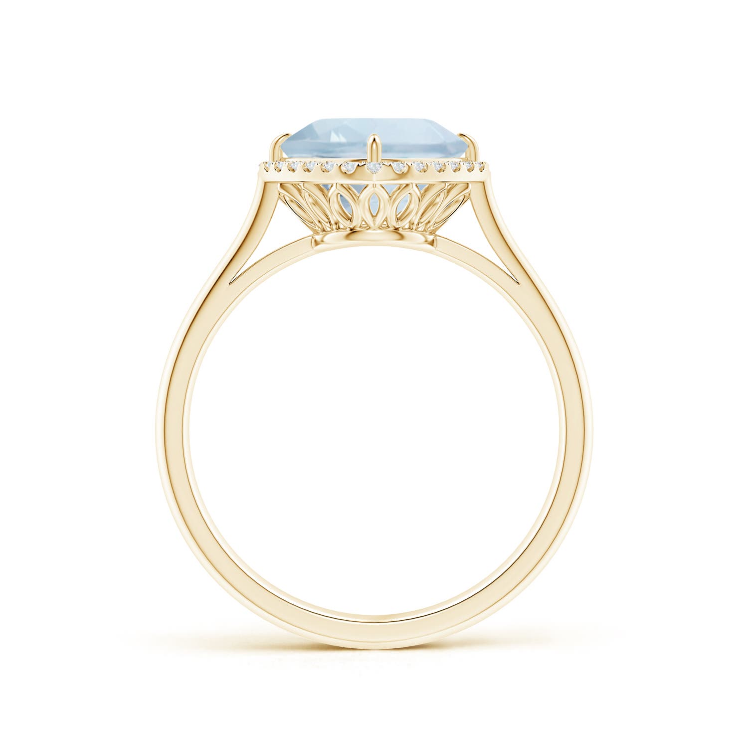 A - Aquamarine / 2.09 CT / 14 KT Yellow Gold