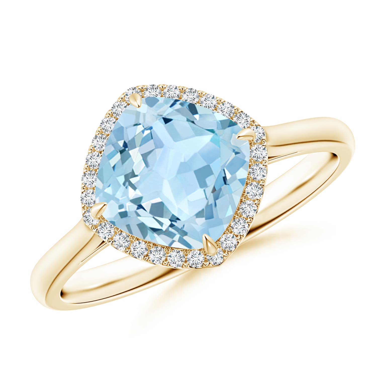 AAA - Aquamarine / 2.09 CT / 14 KT Yellow Gold