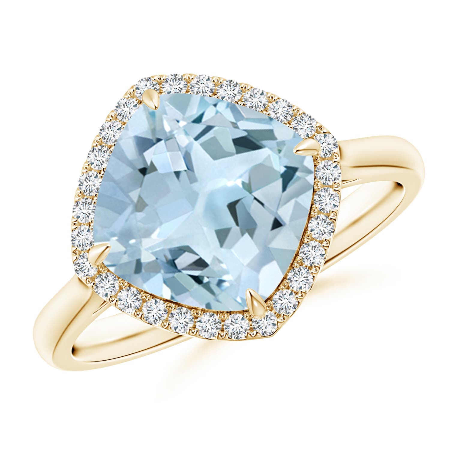 AA - Aquamarine / 2.87 CT / 14 KT Yellow Gold