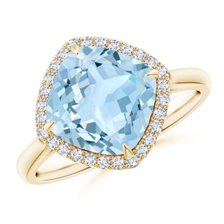 Cushion AAA Aquamarine