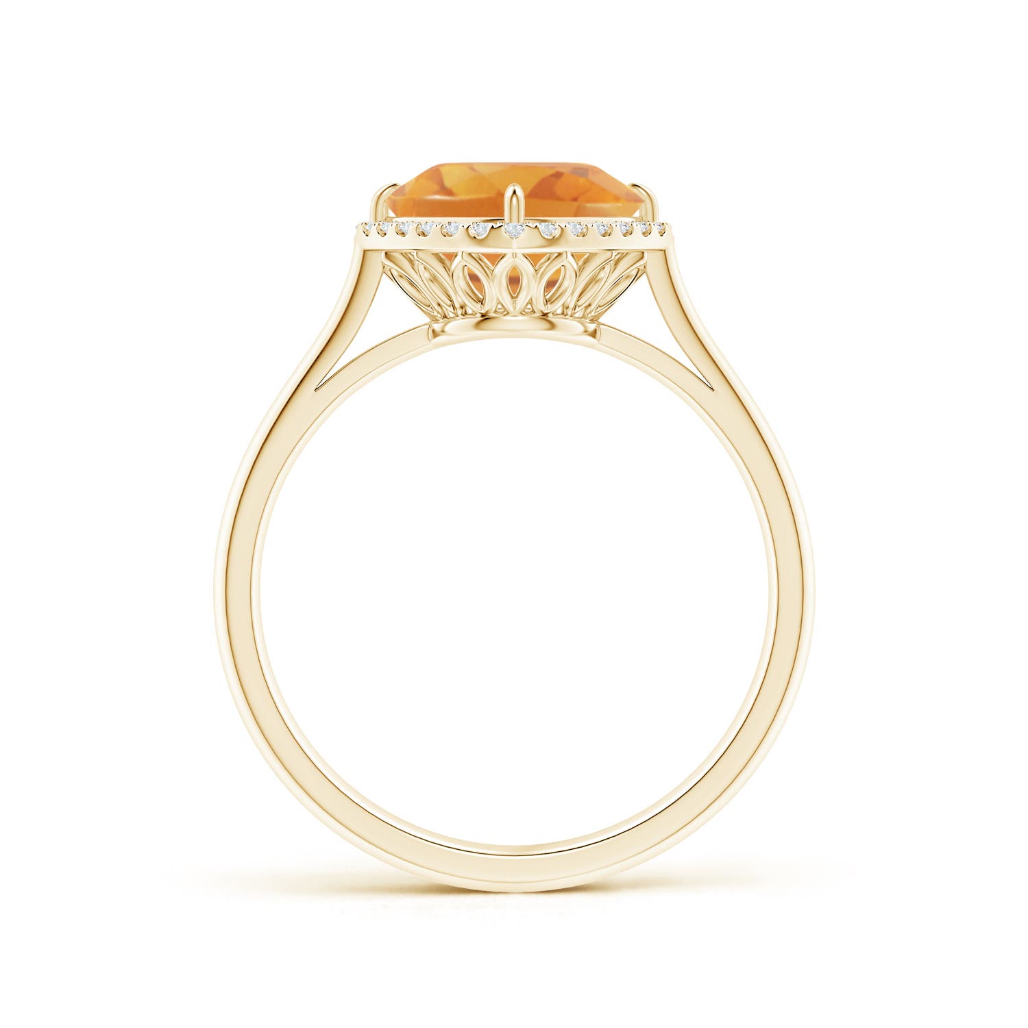 A - Citrine / 2.04 CT / 14 KT Yellow Gold