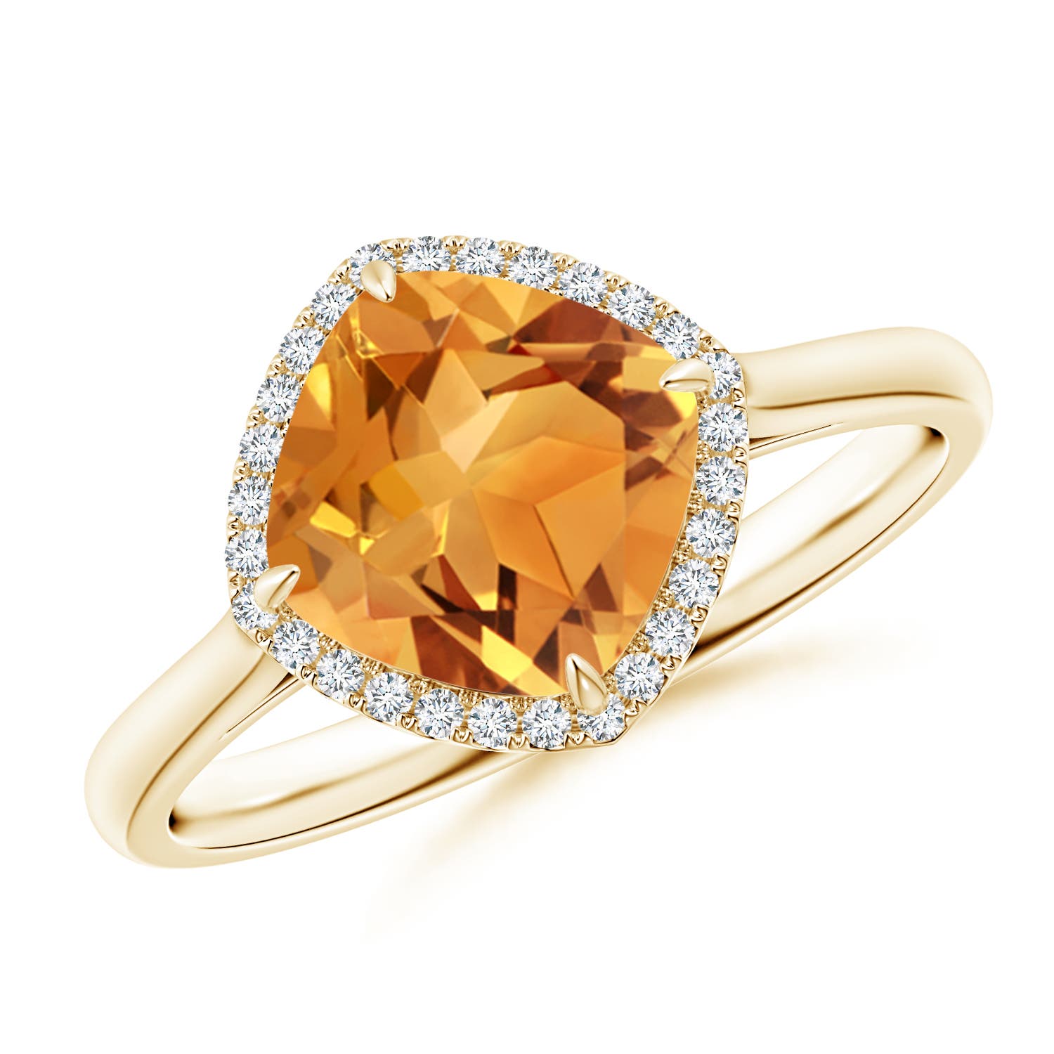 AA - Citrine / 2.04 CT / 14 KT Yellow Gold