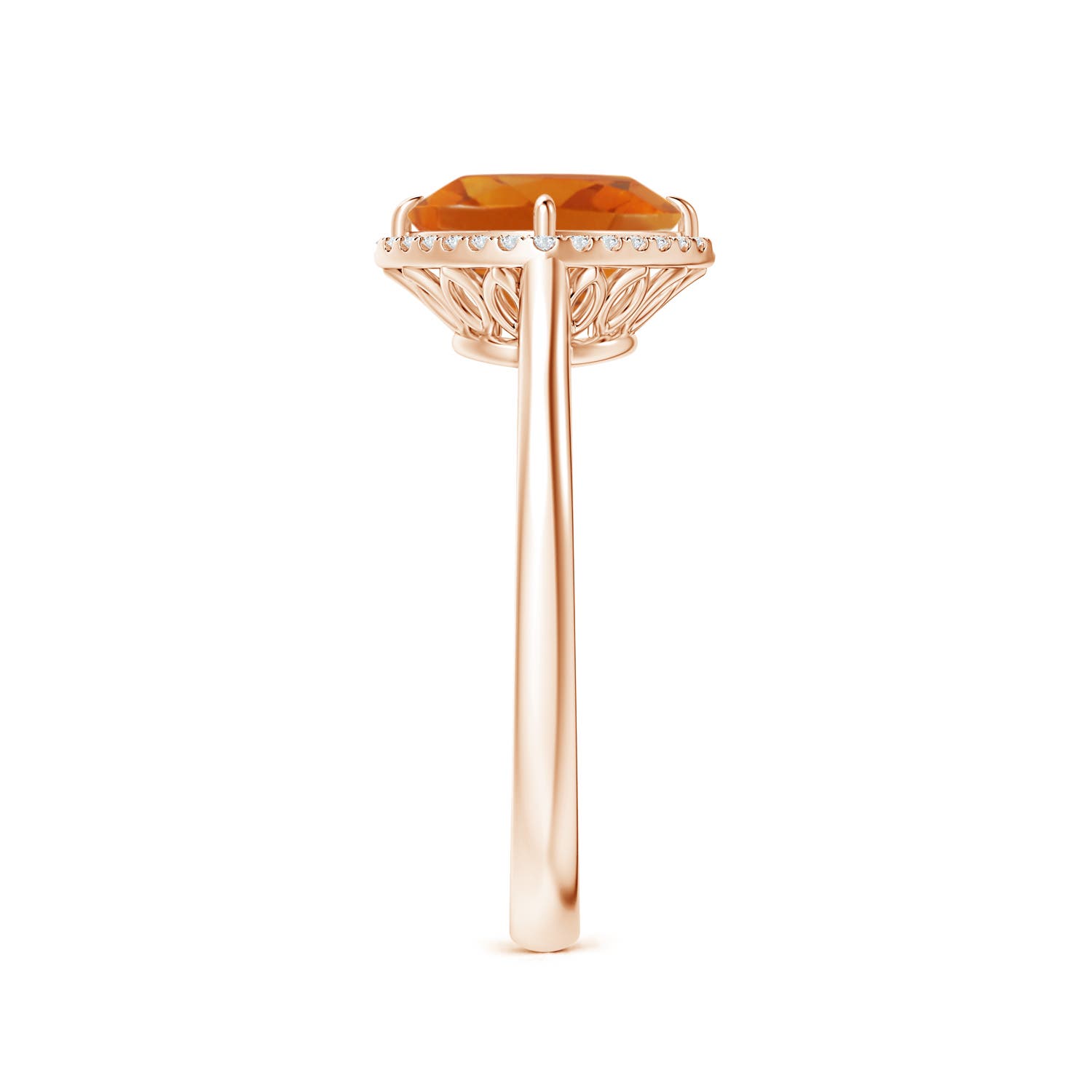 AAA - Citrine / 2.04 CT / 14 KT Rose Gold