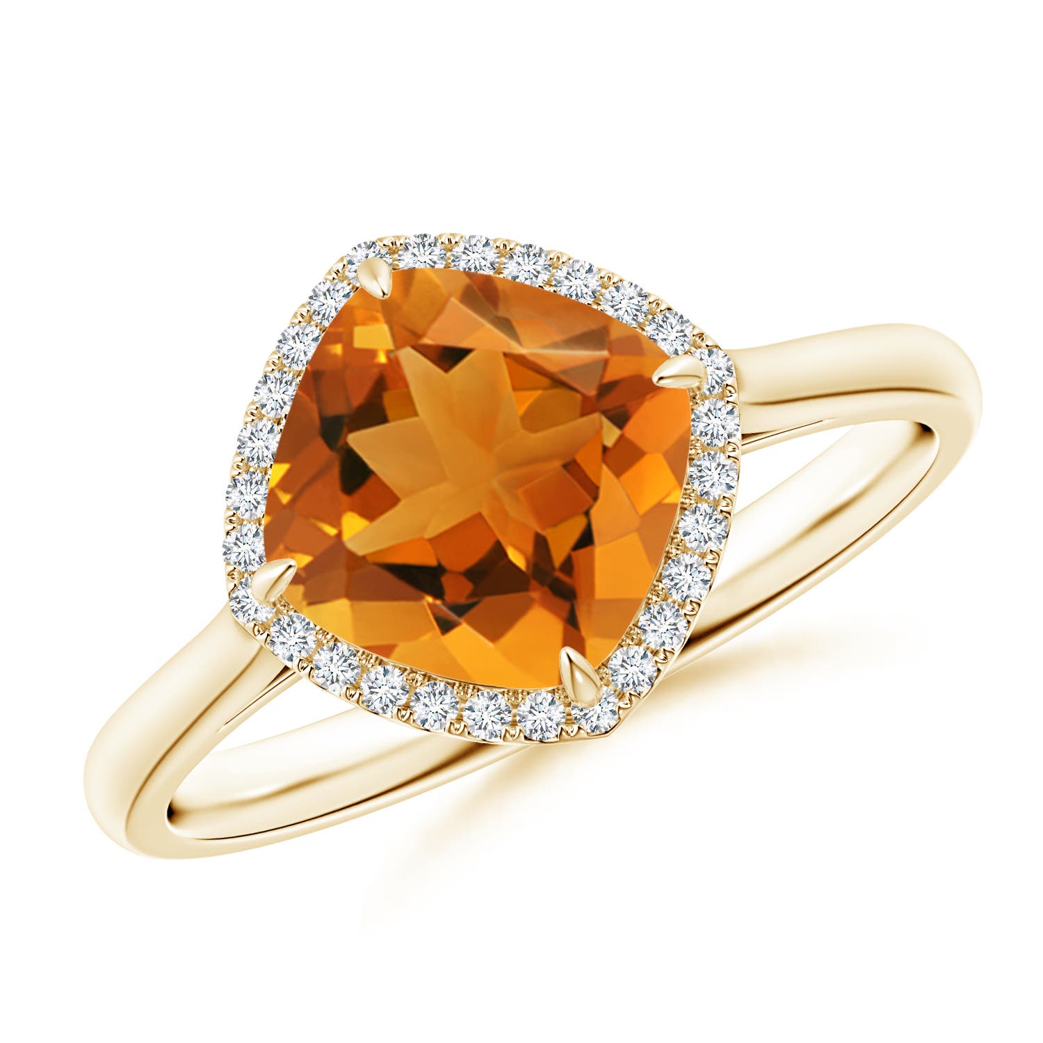 AAA - Citrine / 2.04 CT / 14 KT Yellow Gold