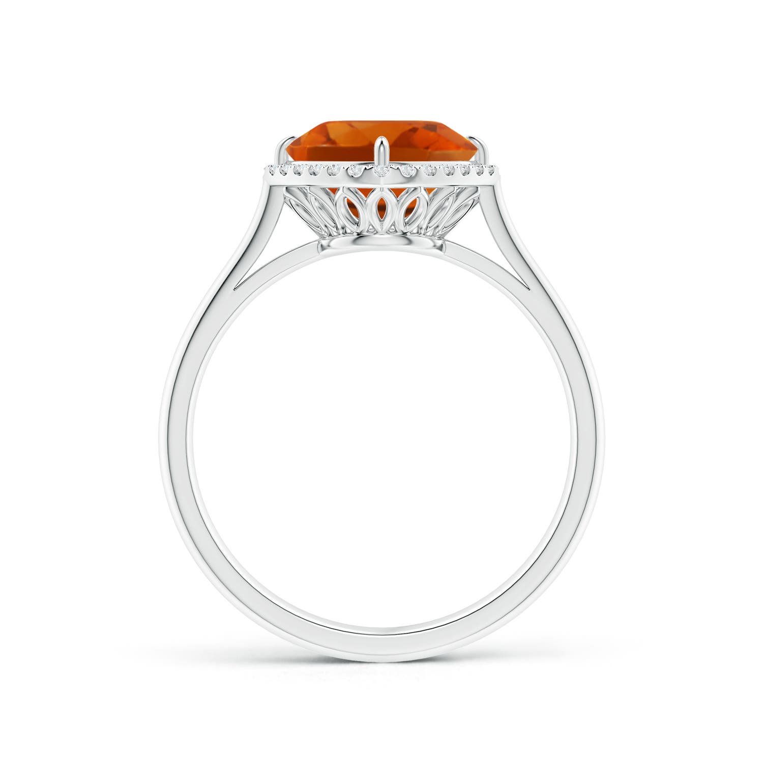 AAAA - Citrine / 2.04 CT / 14 KT White Gold