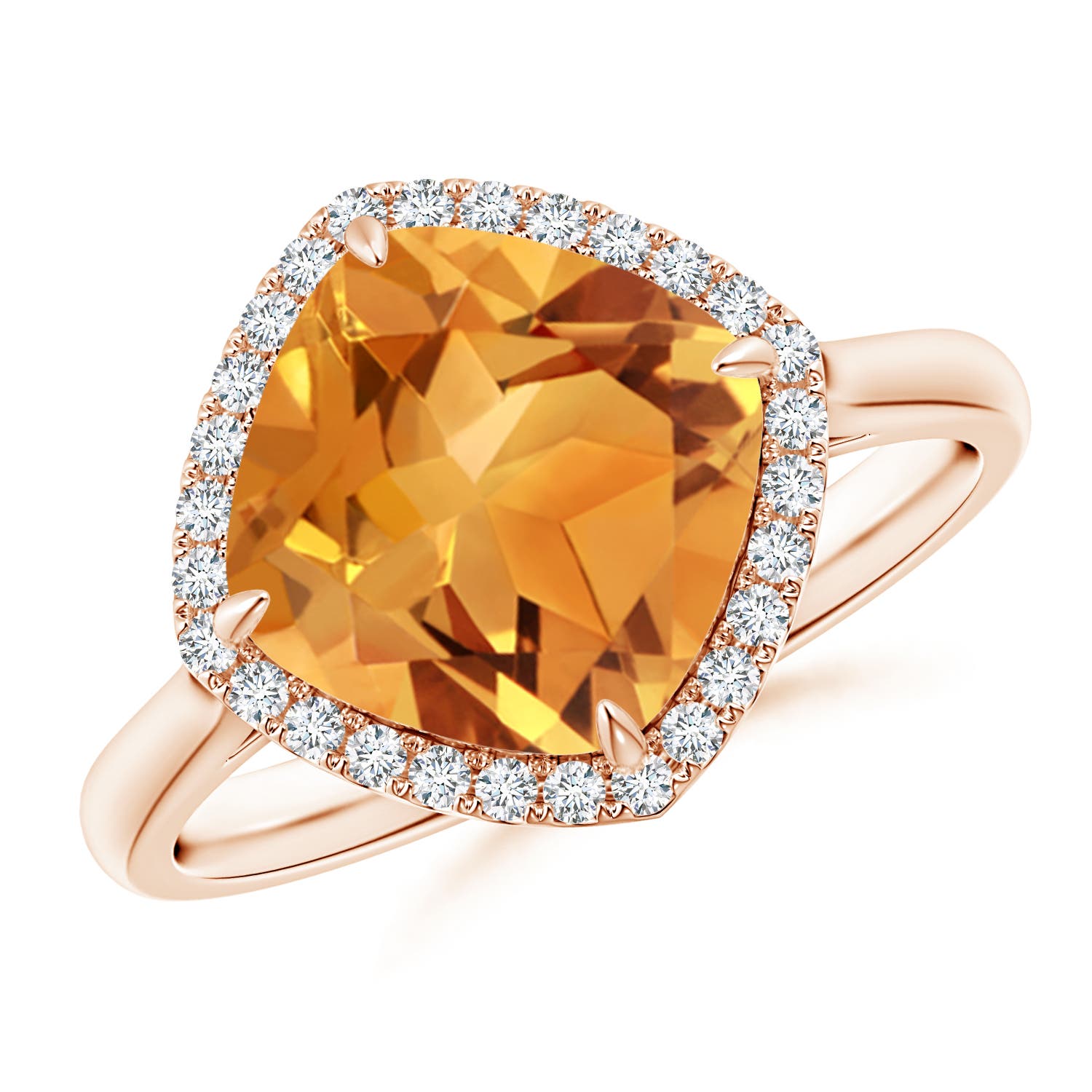 AA - Citrine / 2.72 CT / 14 KT Rose Gold