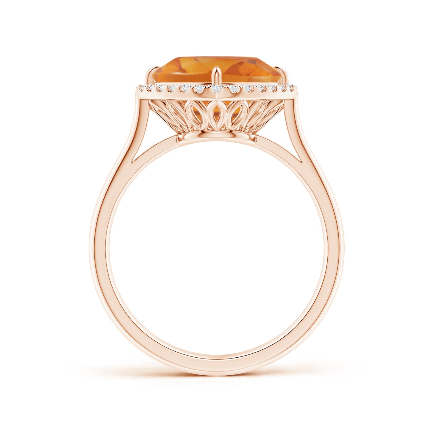 AA - Citrine / 2.72 CT / 14 KT Rose Gold