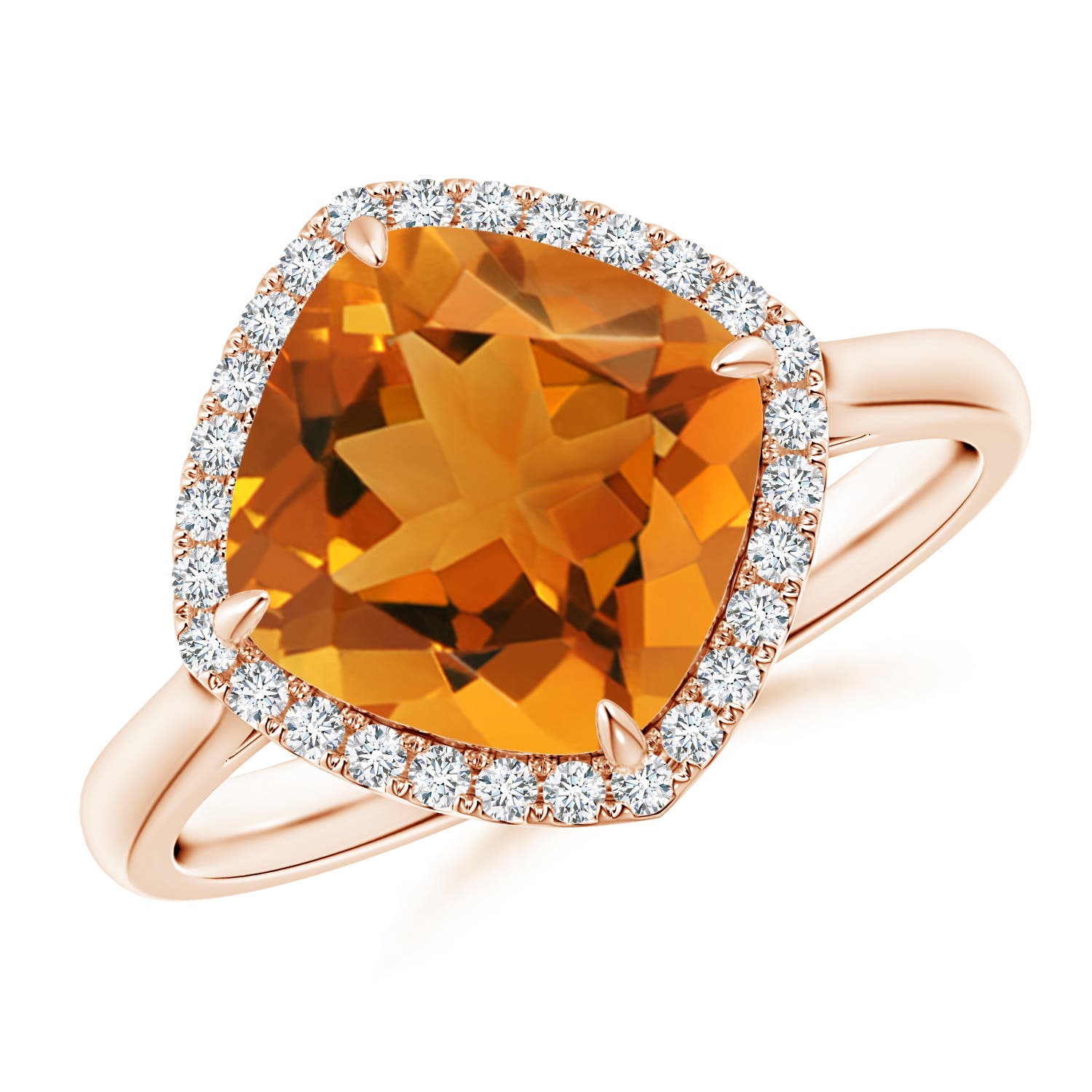 AAA - Citrine / 2.72 CT / 14 KT Rose Gold