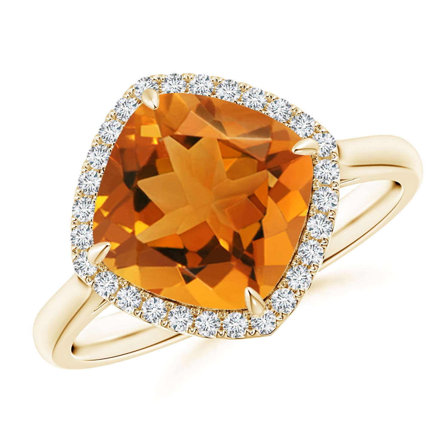 AAA - Citrine / 2.72 CT / 14 KT Yellow Gold