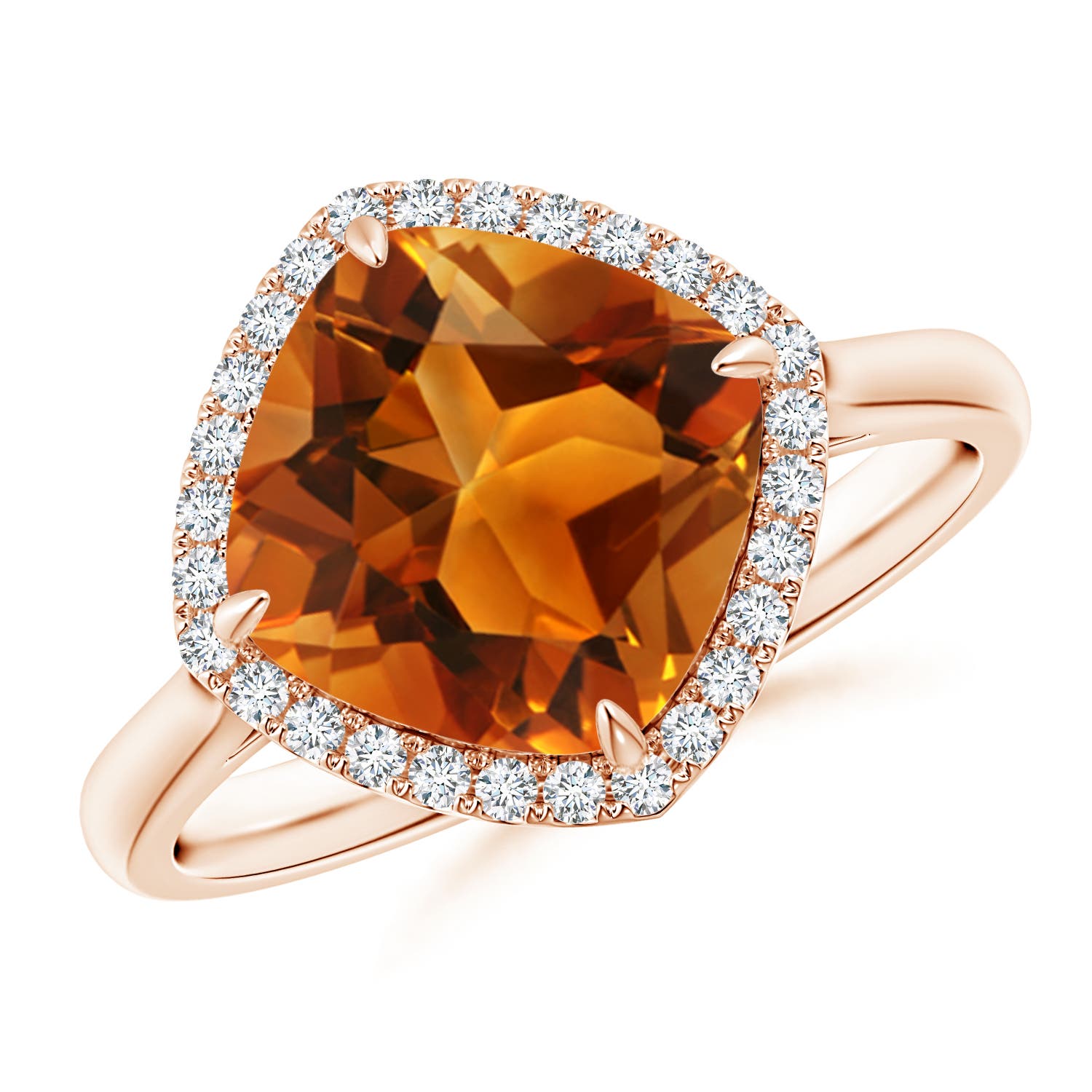 AAAA - Citrine / 2.72 CT / 14 KT Rose Gold