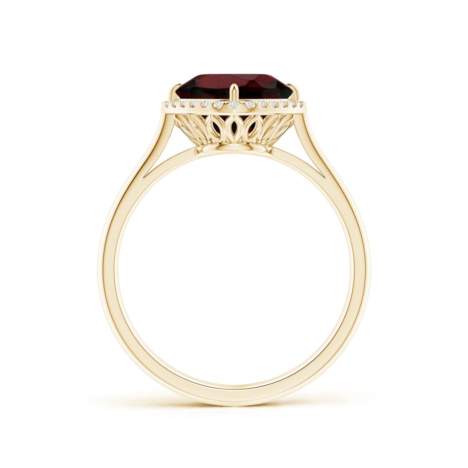 AA - Garnet / 2.64 CT / 14 KT Yellow Gold