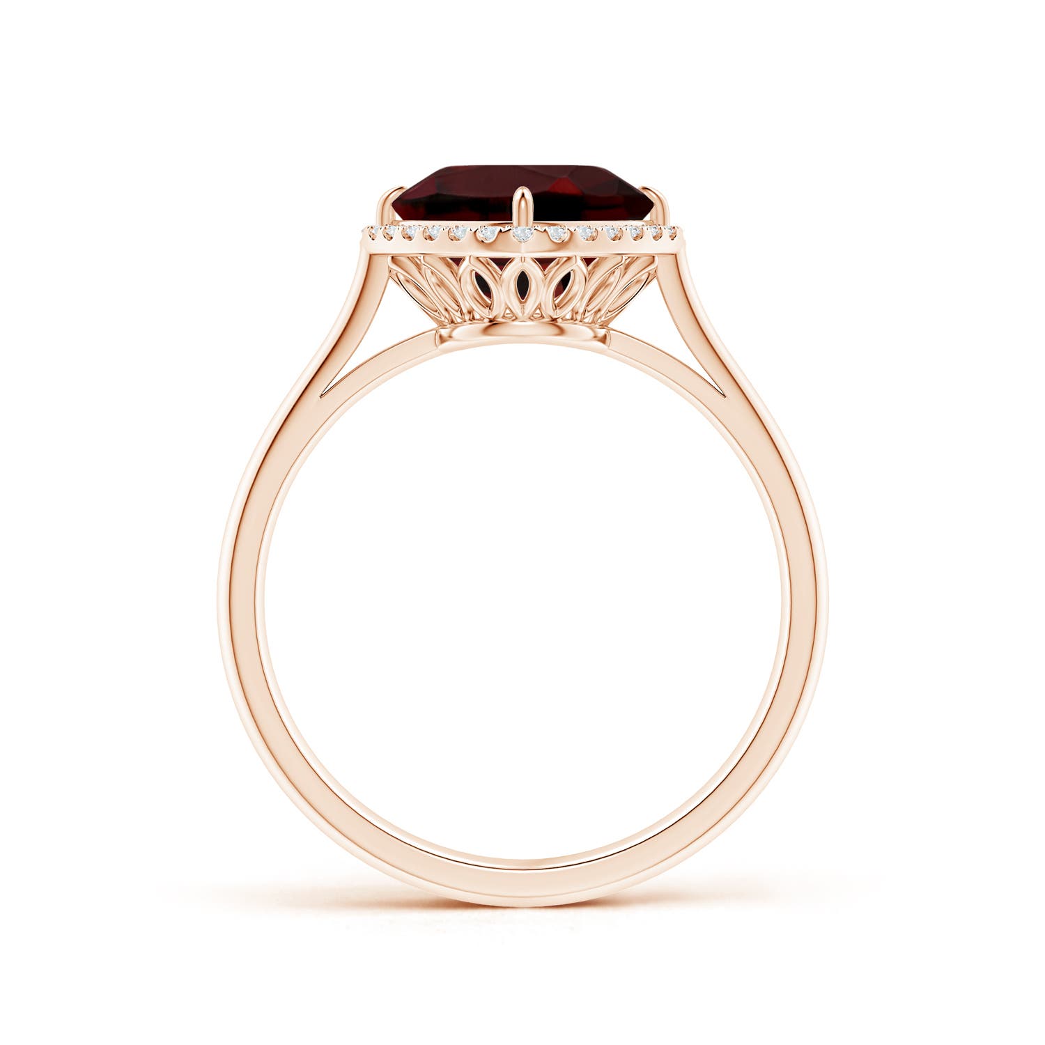 AAA - Garnet / 2.64 CT / 14 KT Rose Gold