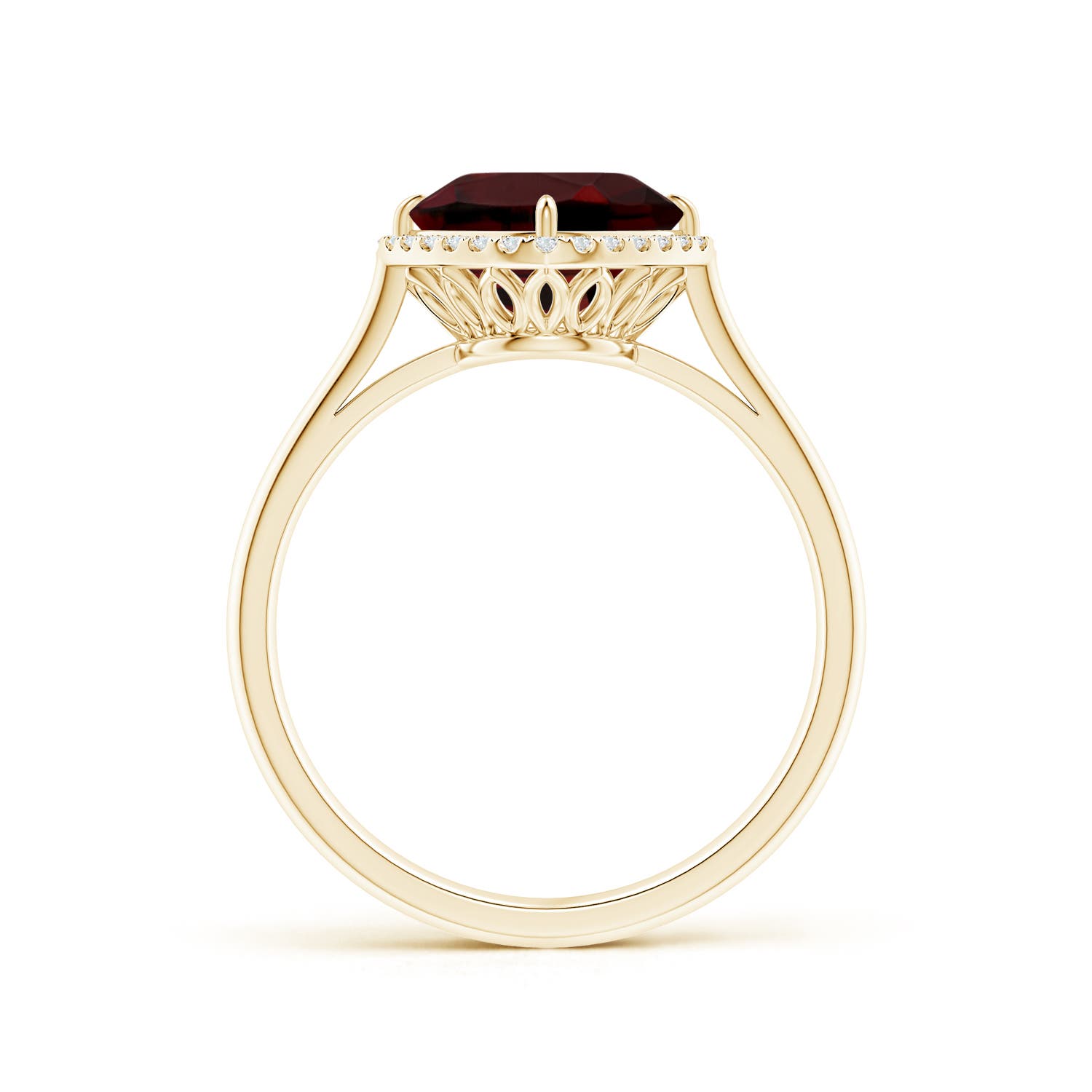 AAA - Garnet / 2.64 CT / 14 KT Yellow Gold