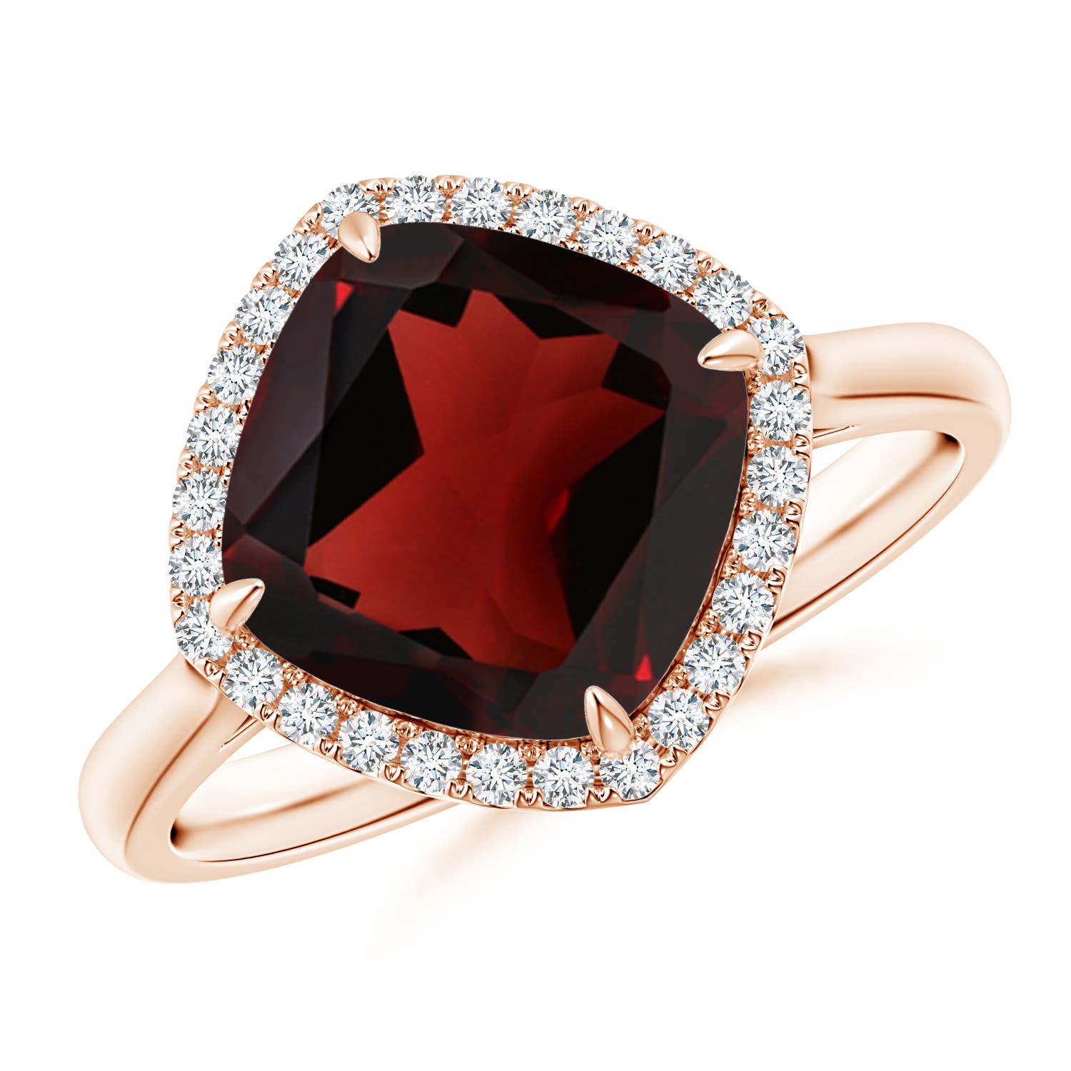 AA - Garnet / 3.77 CT / 14 KT Rose Gold