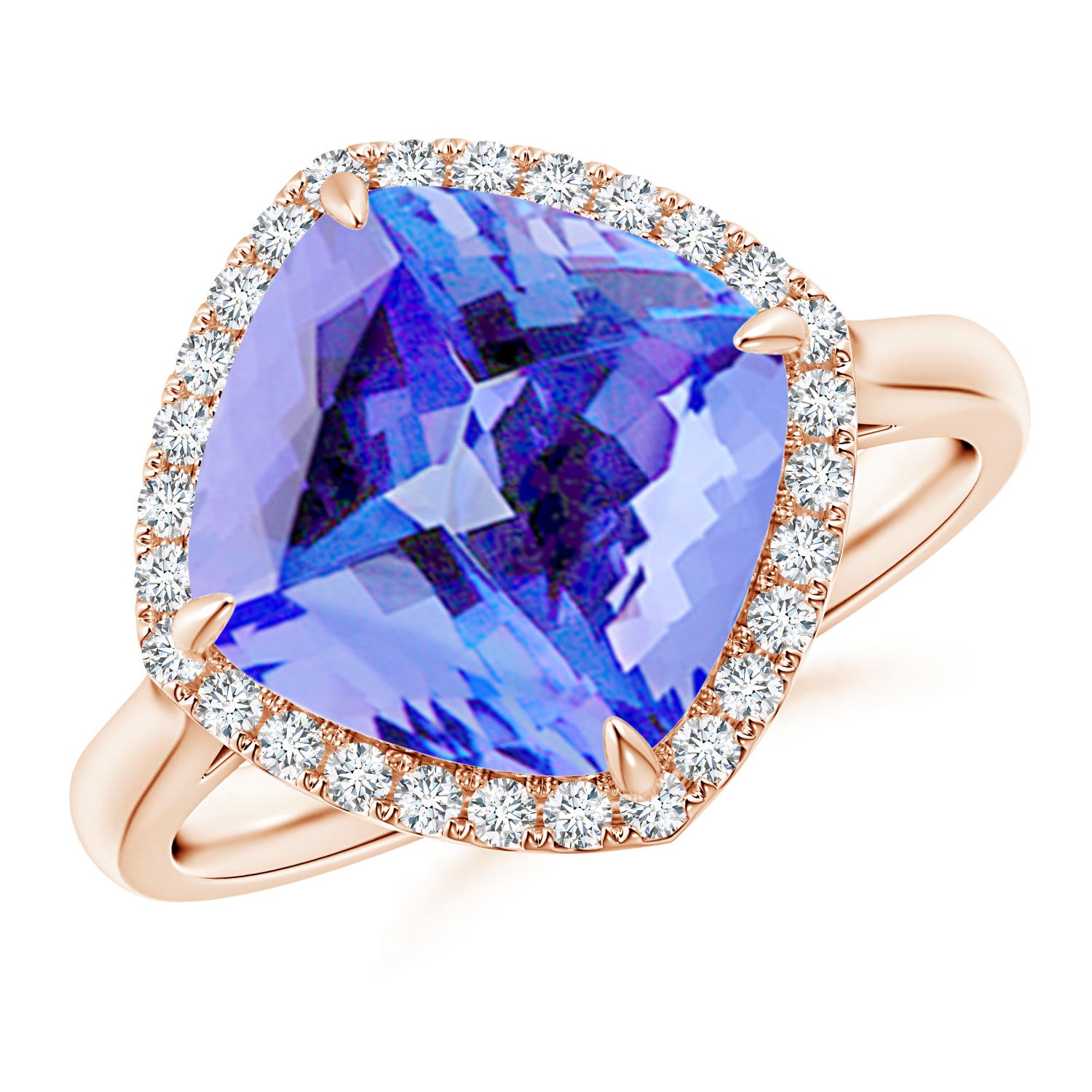 AA - Tanzanite / 4.72 CT / 14 KT Rose Gold