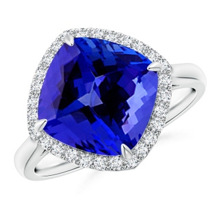 Cushion AAAA Tanzanite