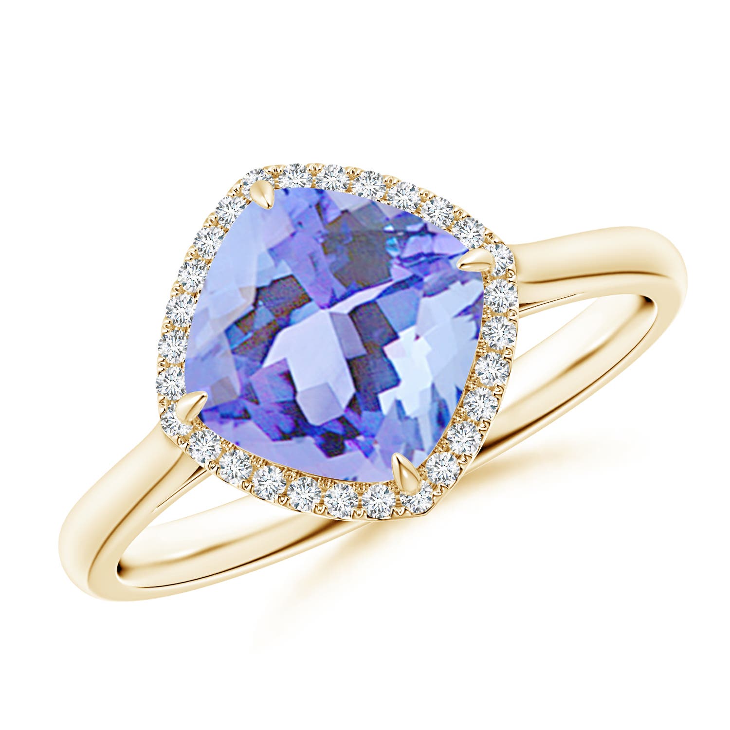 A - Tanzanite / 2.29 CT / 14 KT Yellow Gold