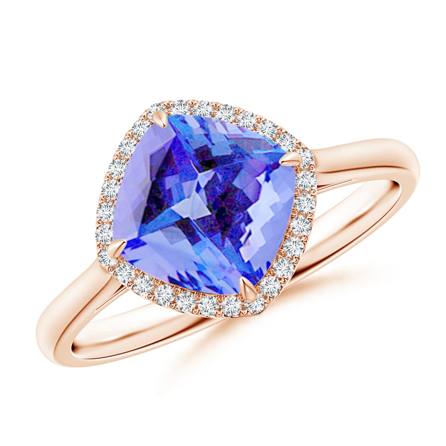 AA - Tanzanite / 2.29 CT / 14 KT Rose Gold