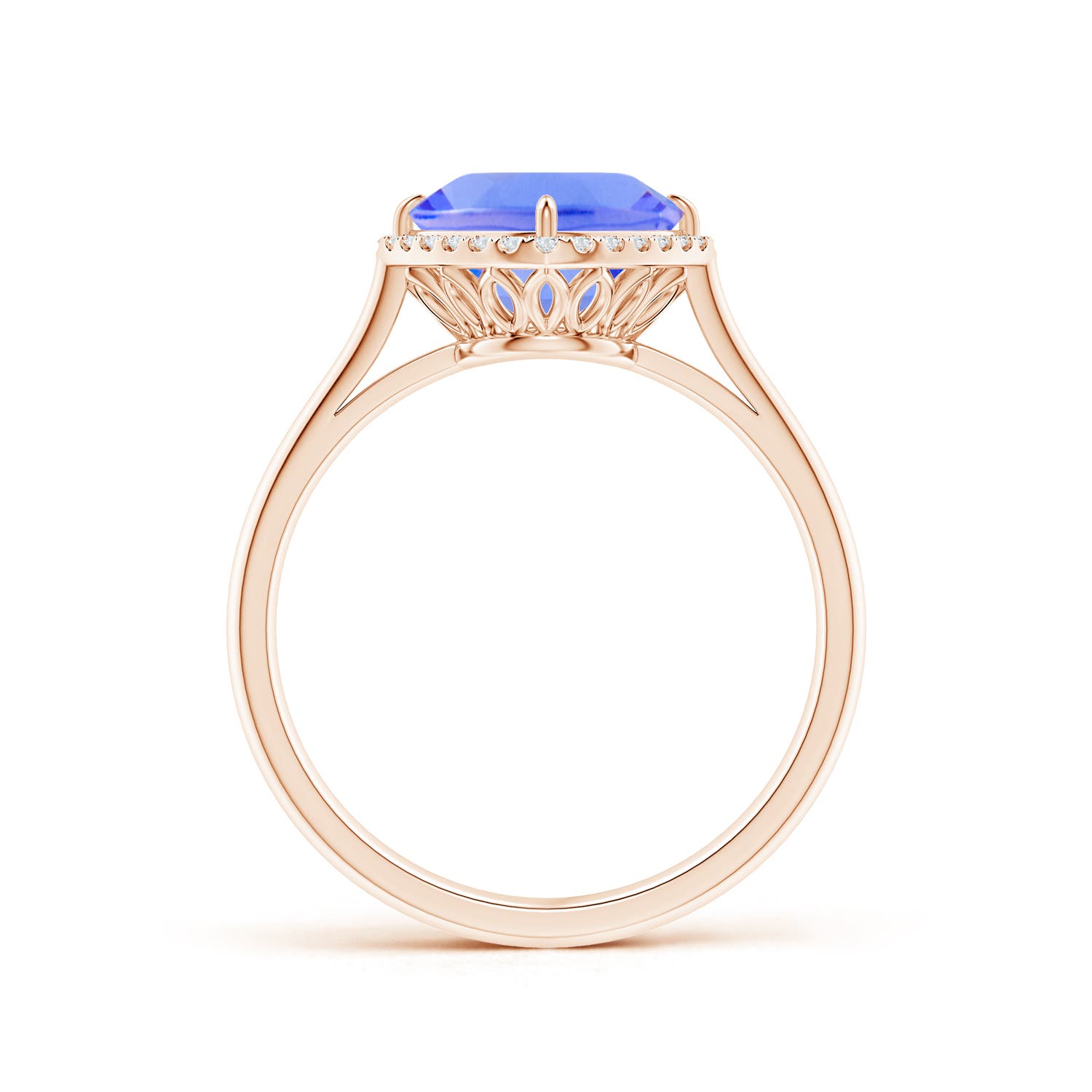 AA - Tanzanite / 2.29 CT / 14 KT Rose Gold