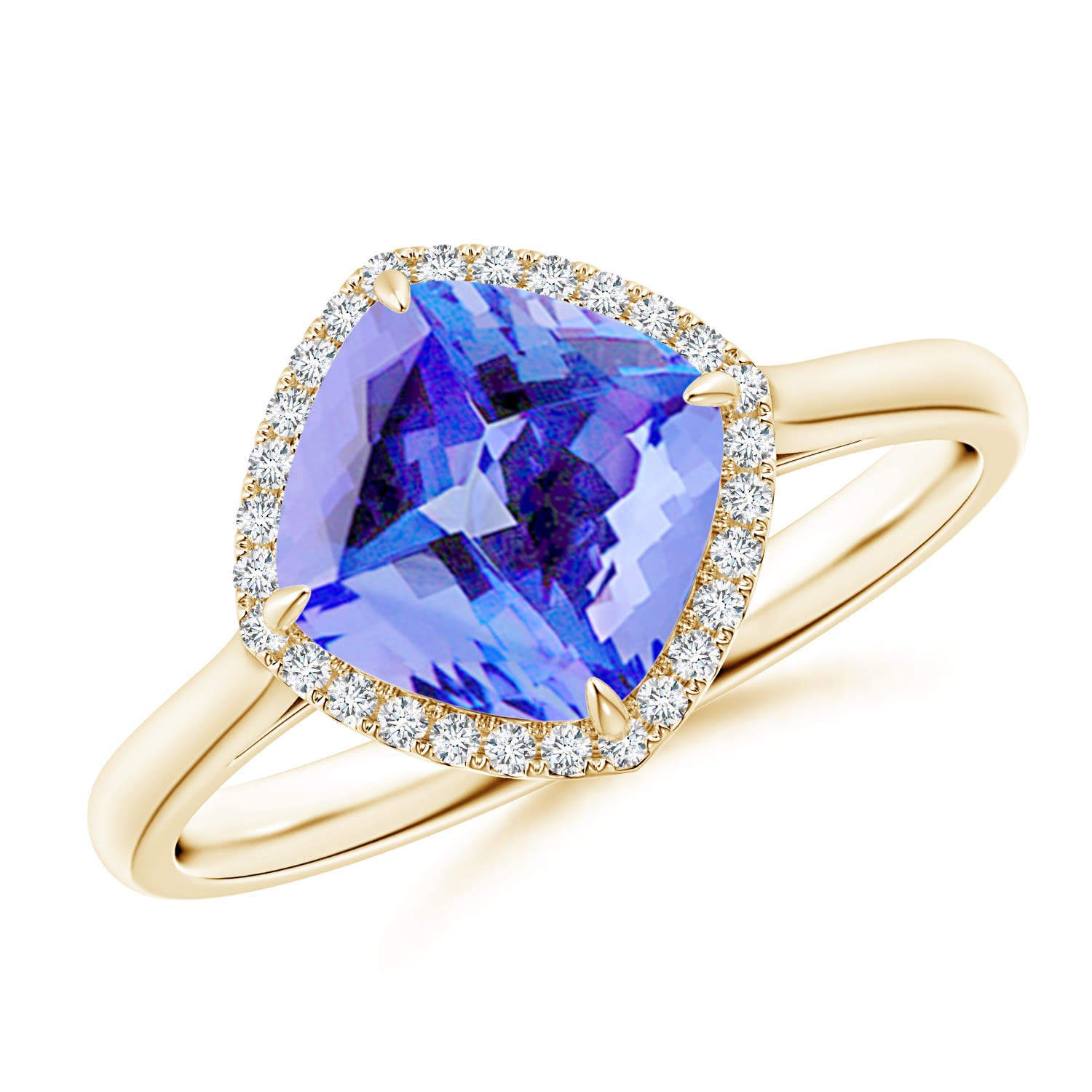 AA - Tanzanite / 2.29 CT / 14 KT Yellow Gold