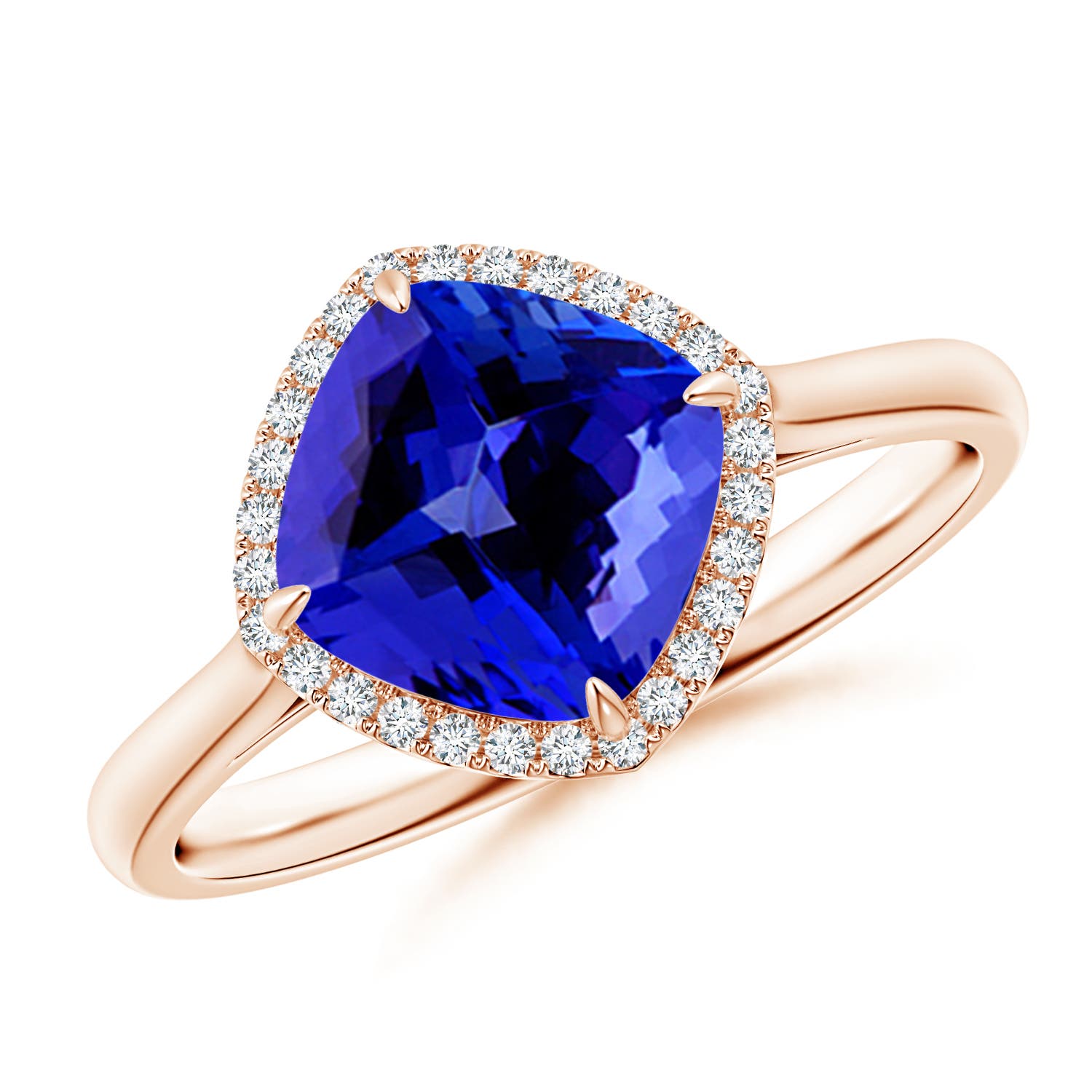 AAAA - Tanzanite / 2.29 CT / 14 KT Rose Gold