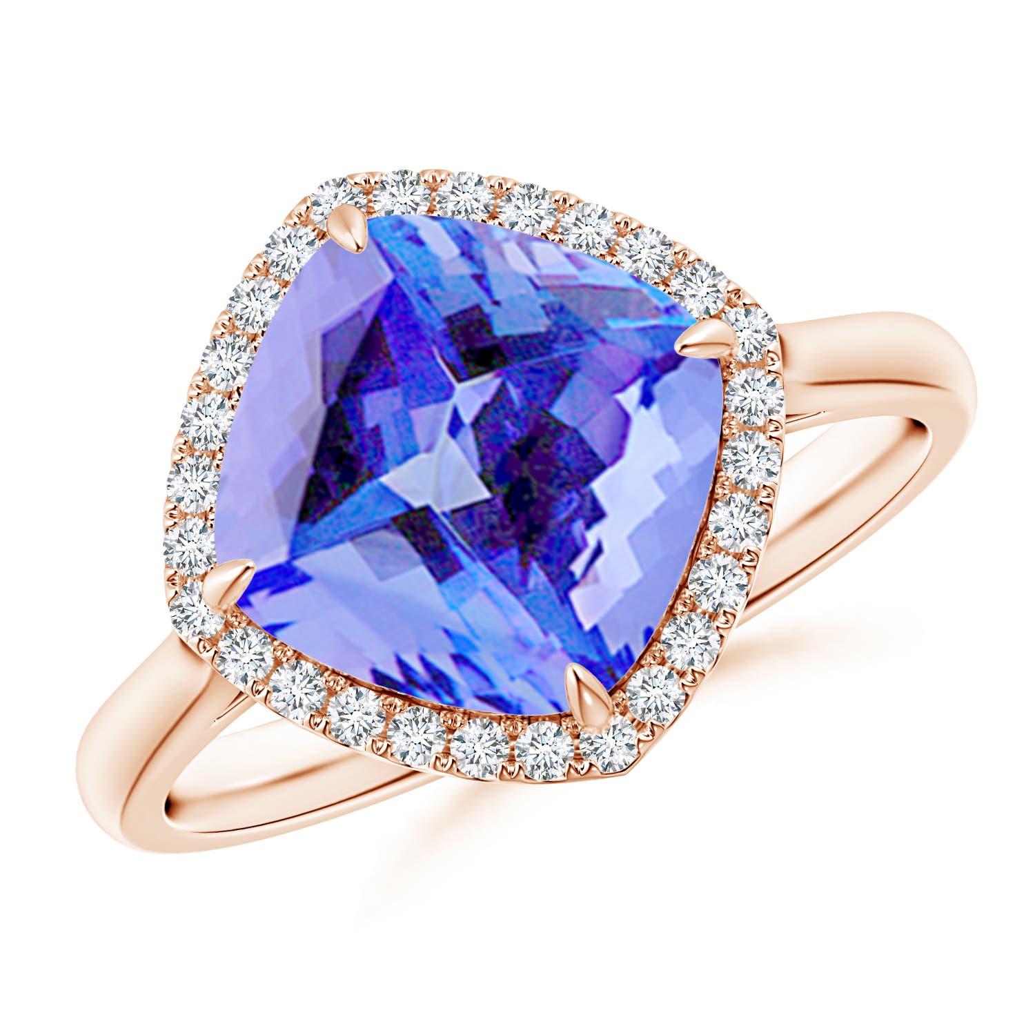 AA - Tanzanite / 3.97 CT / 14 KT Rose Gold