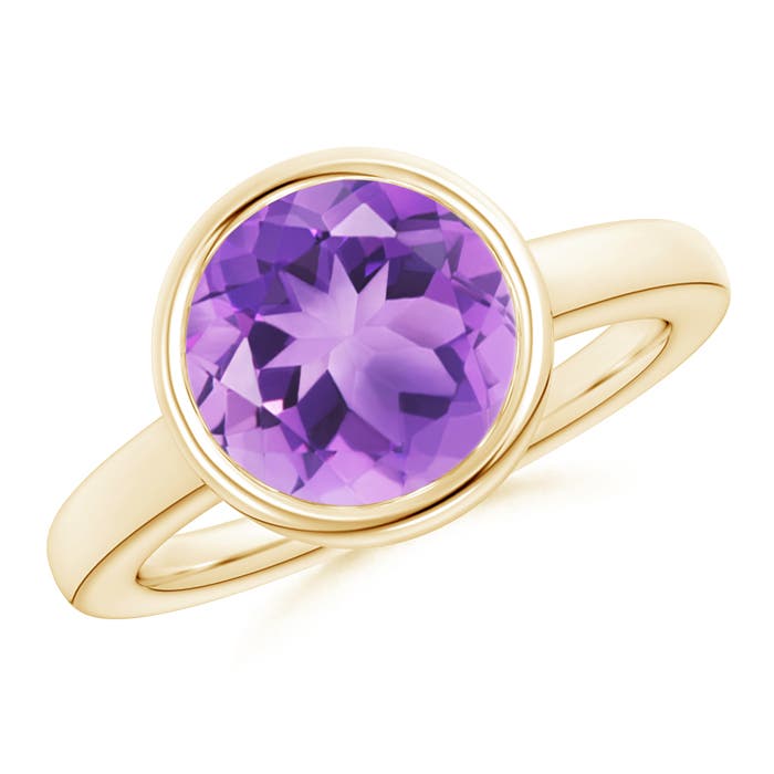 A - Amethyst / 3.2 CT / 14 KT Yellow Gold