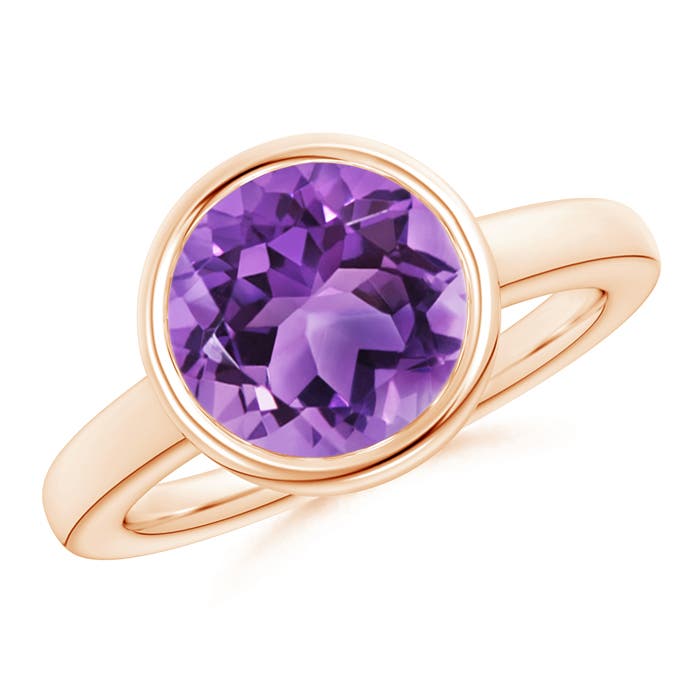 AA - Amethyst / 3.2 CT / 14 KT Rose Gold