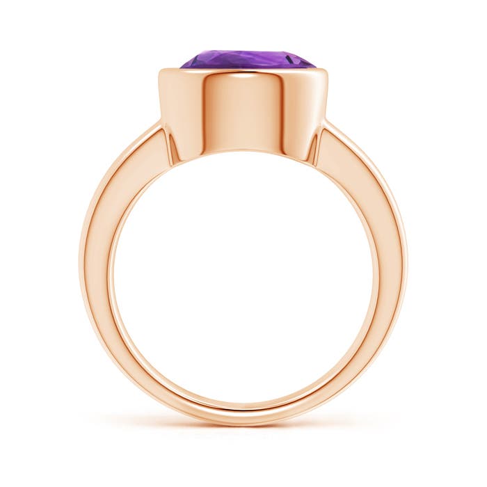 AAA - Amethyst / 3.2 CT / 14 KT Rose Gold