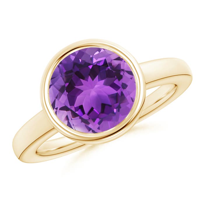 AAA - Amethyst / 3.2 CT / 14 KT Yellow Gold