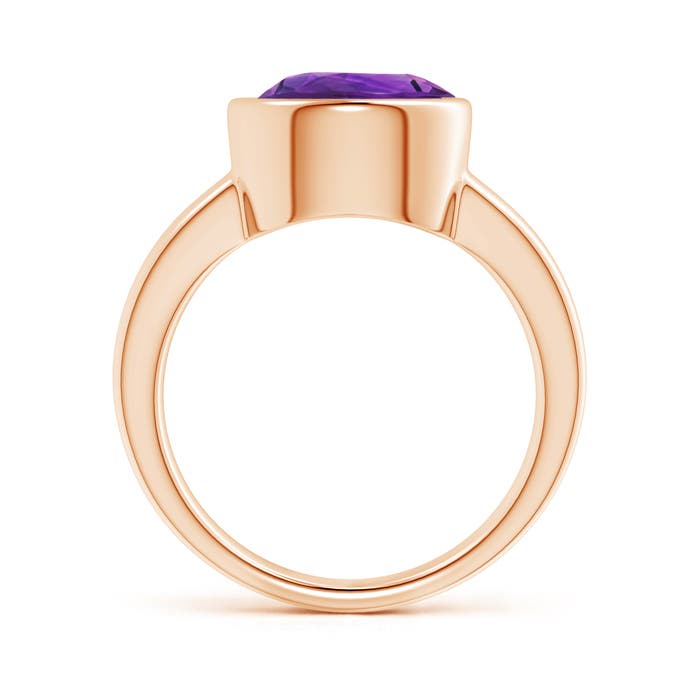 AAAA - Amethyst / 3.2 CT / 14 KT Rose Gold