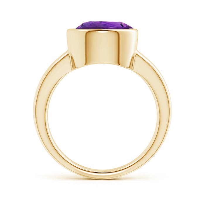 AAAA - Amethyst / 3.2 CT / 14 KT Yellow Gold