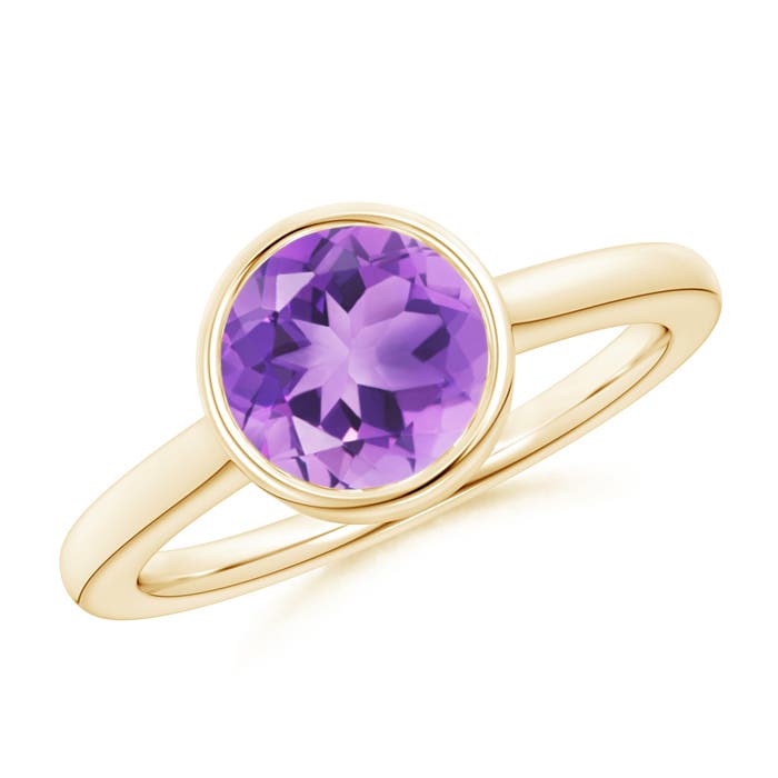 A - Amethyst / 1.7 CT / 14 KT Yellow Gold