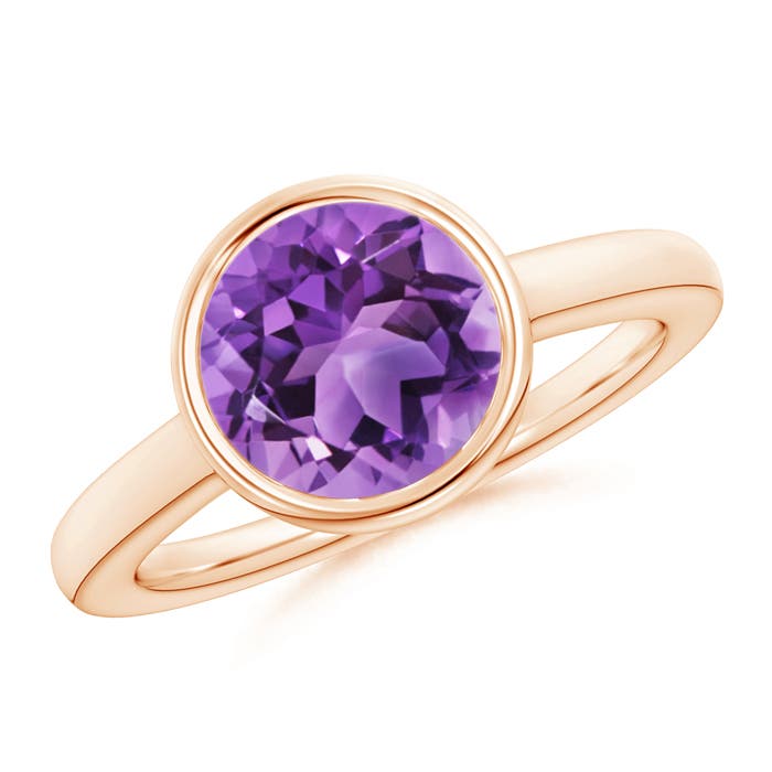 AA - Amethyst / 2.45 CT / 14 KT Rose Gold