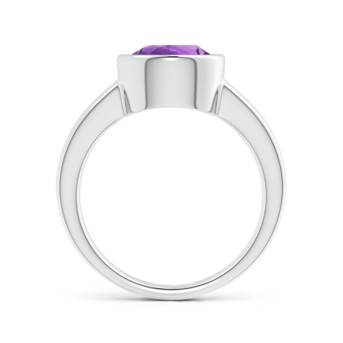 AAA - Amethyst / 2.45 CT / 14 KT White Gold