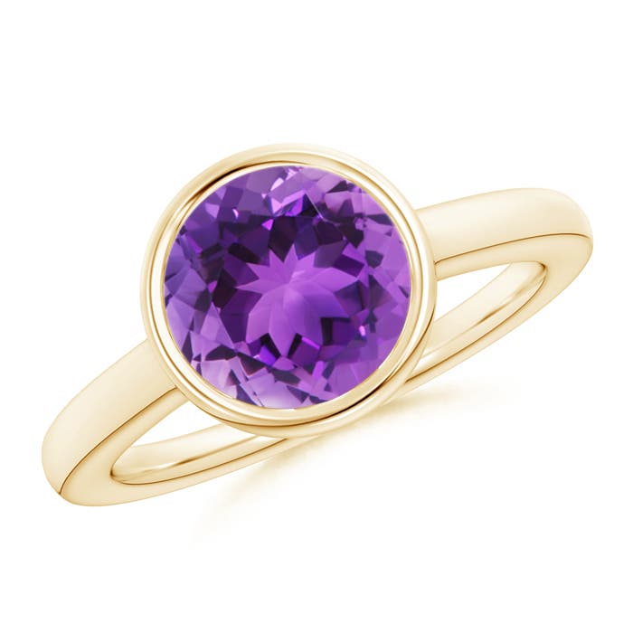 AAA - Amethyst / 2.45 CT / 14 KT Yellow Gold