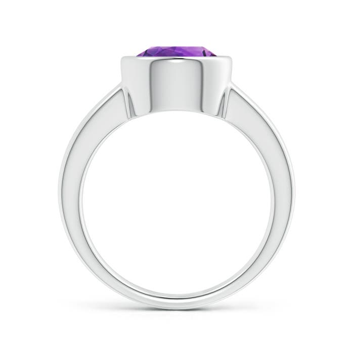 AAAA - Amethyst / 2.45 CT / 14 KT White Gold