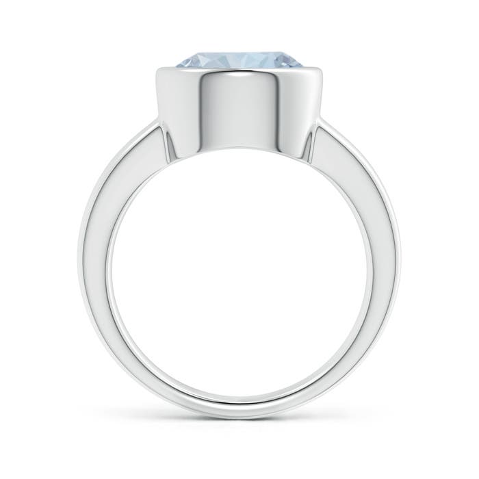 A - Aquamarine / 3.2 CT / 14 KT White Gold