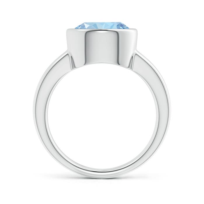 AAA - Aquamarine / 3.2 CT / 14 KT White Gold