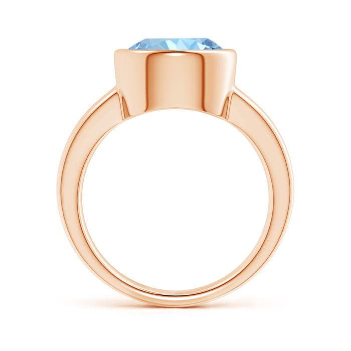 AAAA - Aquamarine / 3.2 CT / 14 KT Rose Gold