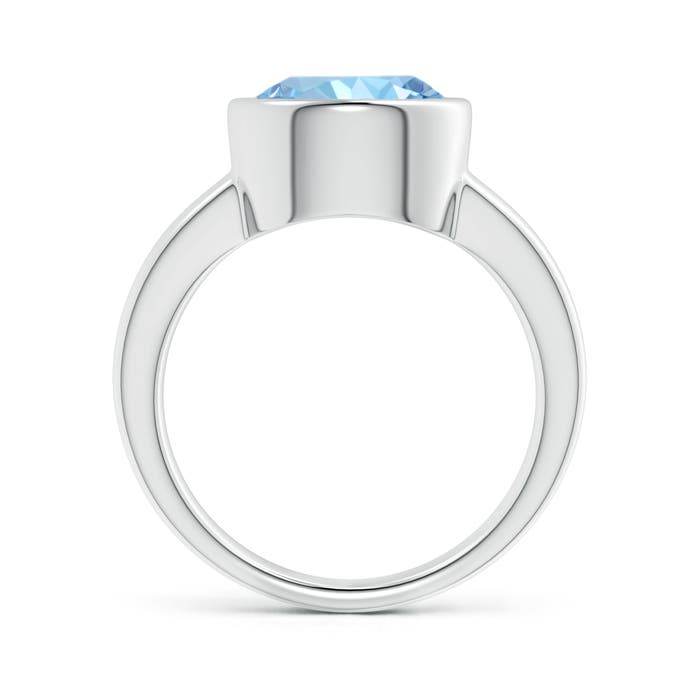 AAAA - Aquamarine / 3.2 CT / 14 KT White Gold