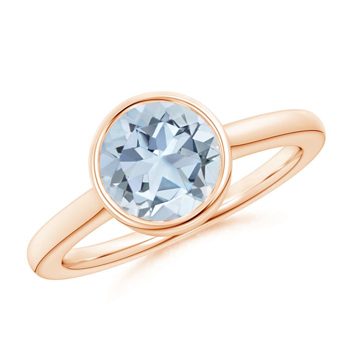 A - Aquamarine / 1.6 CT / 14 KT Rose Gold