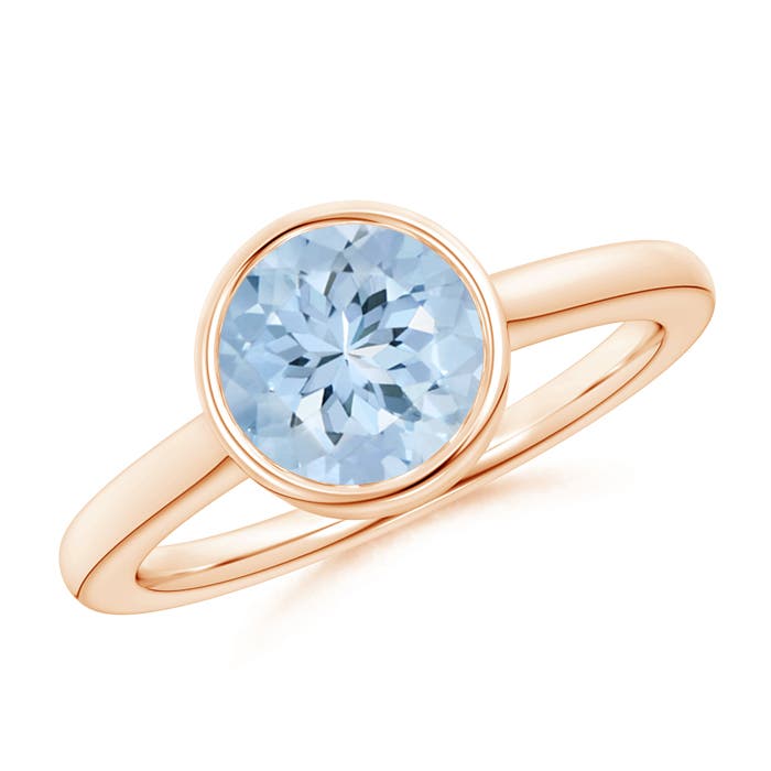 AA - Aquamarine / 1.6 CT / 14 KT Rose Gold