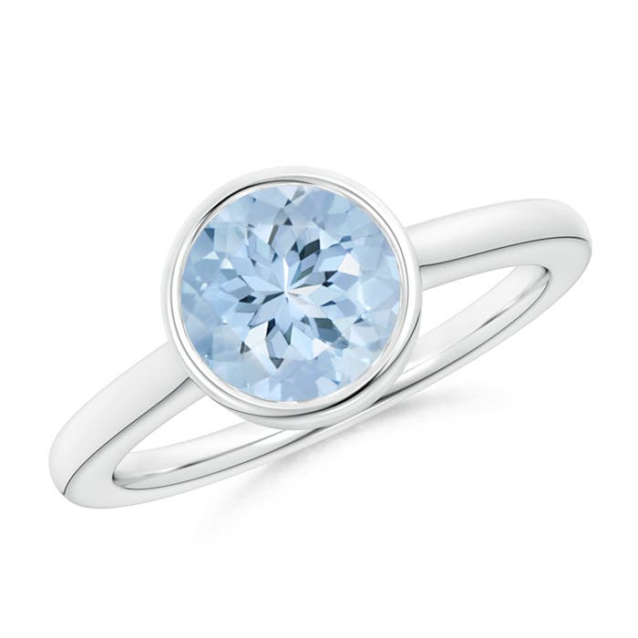 AA - Aquamarine / 1.6 CT / 14 KT White Gold