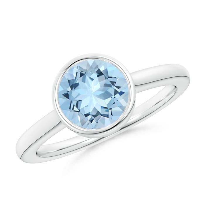 AAA - Aquamarine / 1.6 CT / 14 KT White Gold